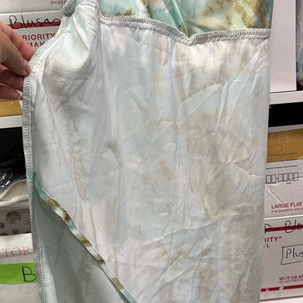 Silk Wrap Mini Dress - Picture 14 of 15